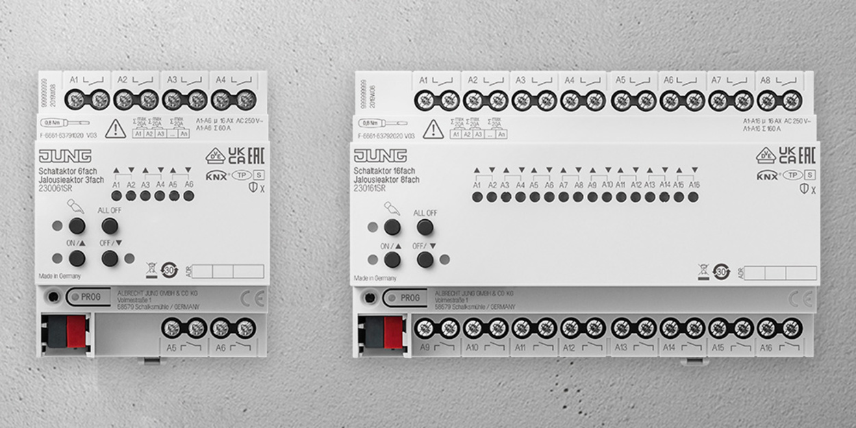 KNX Schalt- und Jalousieaktoren bei Elektrotechnik Schlesier in Frauenstein